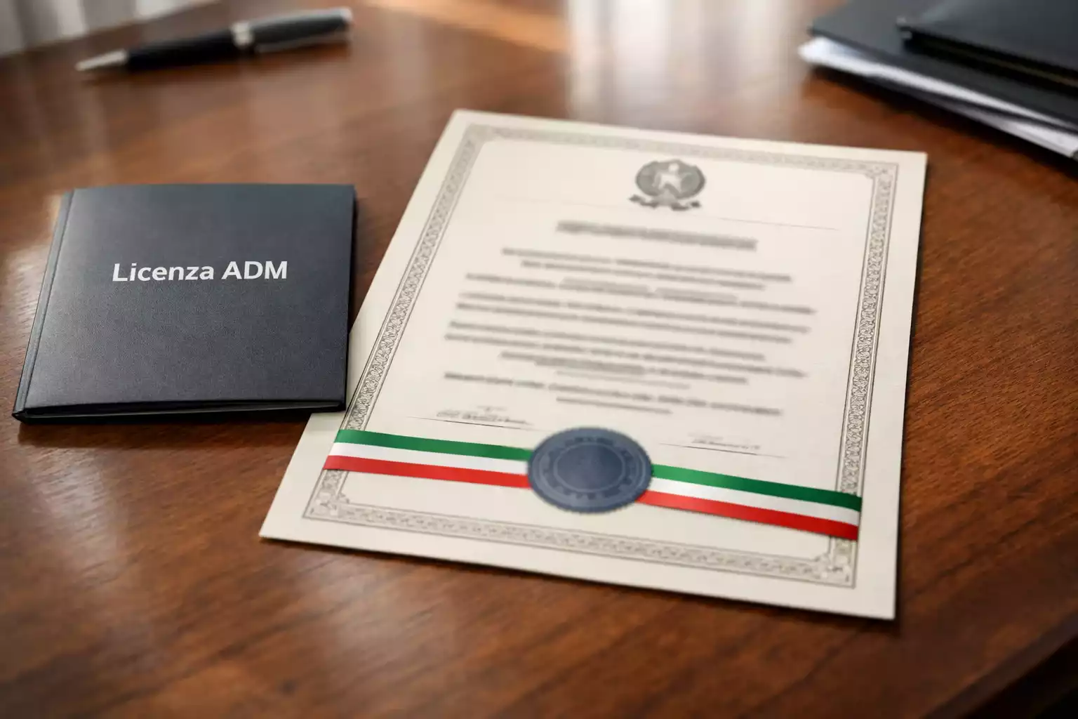Documento ufficiale con logo ADM Agenzia Dogane Monopoli